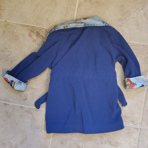 Baby boy construction robe  - Picture 4 of 4